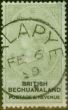 Rare Postage Stamp Bechuanaland 1888 10s Green & Black SG19 Fine Used