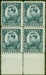 Rare Postage Stamp from Canada 1932 5c Blue SG316 V.F Lightly Mtd Mint & MNH Block of 4