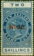 Collectible Postage Stamp Niue 1918 2s Deep Blue SG33 Fine LMM (4)