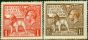 Valuable Postage Stamp GB 1924 Set of 2 SG430-431 Fine LMM