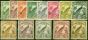 Collectible Postage Stamp from New Guinea 1932-34 Set of 13 SG042-054 Fine Lightly Mtd Mint
