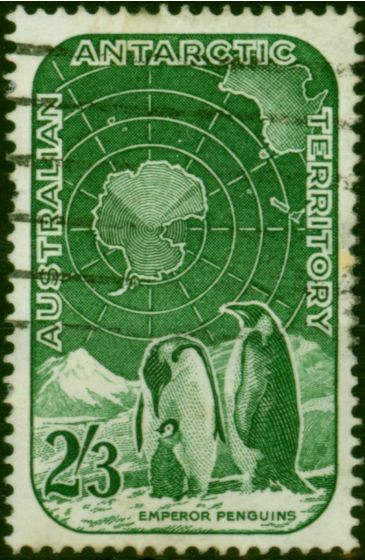 Old Postage Stamp A.A.T 1959 2s3d Green SG5 Fine Used