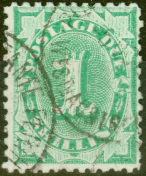 Collectible Postage Stamp from Australia 1902 1s Emerald-Green SGD41 Fine Used