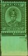 Valuable Postage Stamp from Pahang 1936 50c Black-Emerald SG43 Fine MNH