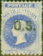 Collectible Postage Stamp from South Australia 1885 6d Bright Ultramarine SG019 Fine Mtd Mint