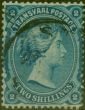 Old Postage Stamp from Transvaal 1878 2s Blue SG139 Fine Used
