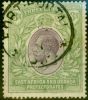 Valuable Postage Stamp from B.E.A KUT 1919 3R Violet & Green SG73 Fine Used 'Fort Portal' Cancel