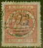 Valuable Postage Stamp from British Guiana 1863 48c Rose Carmine SG84 Fine Used Ex-Fred Small