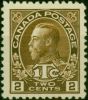 Canada 1916 2c + 1c Deep Brown SG240 Fine VLMM . King George V (1910-1936) Mint Stamps