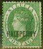 Old Postage Stamp from St Lucia 1882 1/2d Green SG25 Fine Mtd Mint.