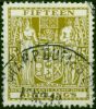 New Zealand 1936 15s Sage-Green SGF178 Fine Used. King George V (1910-1936) Used Stamps