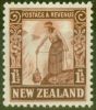 Rare Postage Stamp from New Zealand 1941 2d Orange SG580d P.14 x 15 V.F MNH