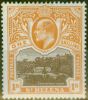 Valuable Postage Stamp from St Helena 1903 1s Brfown & Brown-Orange SG59 Fine Very Lightly Mtd Mint