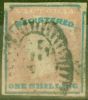 Collectible Postage Stamp from Victoria 1854 1s REGISTERED SG34 Fine Used