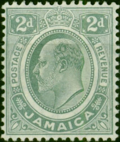 Jamaica 1911 2d Grey SG57 Fine MM 