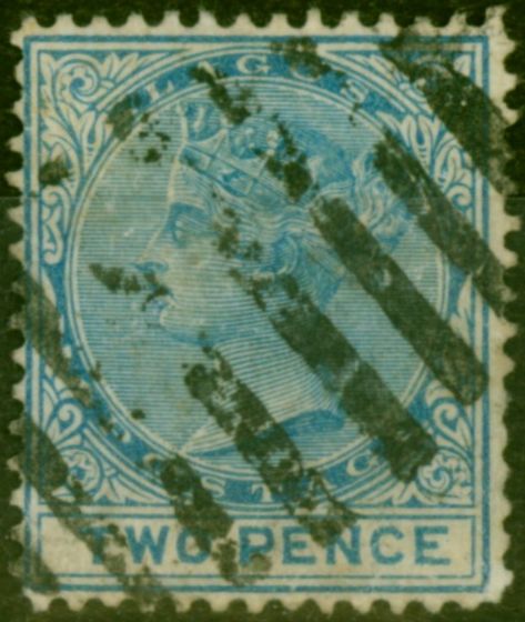 Valuable Postage Stamp Lagos 1876 2d Blue SG11 Good Used