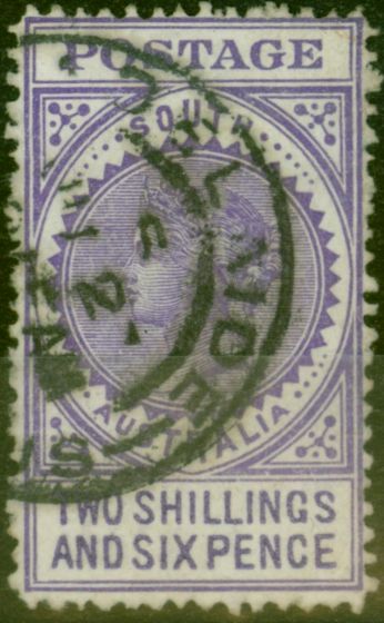 Old Postage Stamp from South Australia 1905 2s 6d Bright Violet SG289 Fine Used
