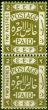 Valuable Postage Stamp from Palestine 1918 2p Pale Olive SG11 V.F Lightly Mtd Mint Pair