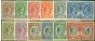 Rare Postage Stamp from Cayman Islands 1932 Justices set of 12 SG84-95 Ave-Fine Mtd Mint Good Value