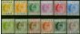 Cyprus 1904-08 Set of 12 SG60-71 V.F MNH & LMM . King Edward VII (1902-1910) Mint Stamps