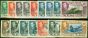 Old Postage Stamp from Falkland Islands 1938-49 Set of 16 to 5s SG146-161c Fine Mtd Mint