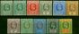 Gold Coast 1907-13 Set of 11 SG59-68 Good MM. King Edward VII (1902-1910) Mint Stamps