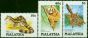 Malaysia 1985 Protected Animals Set of 3 SG310-312 V.F MNH  Queen Elizabeth II (1952-2022) Old Stamps