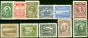 Collectible Postage Stamp from Newfoundland 1910 Set of 11 SG95-105 Fine & Fresh Mtd Mint