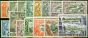 Collectible Postage Stamp Nigeria 1953-58 Extended Set of 15 SG69-80 V.F VLMM