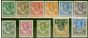 Collectible Postage Stamp Northern Rhodesia 1925 Set of 11 to 2s SG1-11 V.F VLMM