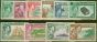 Collectible Postage Stamp from Pitcairn Islands 1940 set of 10 SG1-8 Fine Very Lightly Mtd Mint