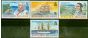 Rare Postage Stamp Pitcairn Islands 1999 Millennium Set of 4 SG549-552 V.F MNH