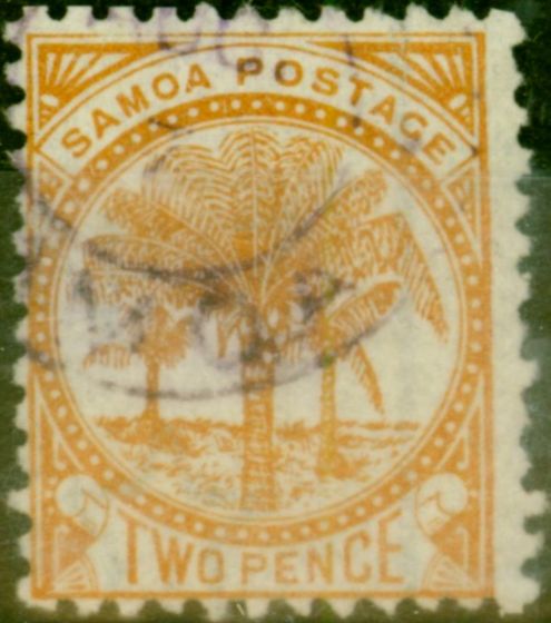Samoa 1890 2d Brown-Orange SG36 Fine Used 