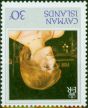 Old Postage Stamp Cayman Islands 1982 21st Birthday Princess of Wales 50c SG551w Wmk Inverted V.F MNH