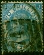 GB 1865 2s Dull Blue SG118 Good Used . Queen Victoria (1840-1901) Used Stamps