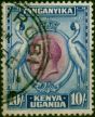 KUT 1935 10s Purple & Blue SG122 Fine Used . King George V (1910-1936) Used Stamps