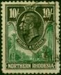 Northern Rhodesia 1925 10s Green & Black SG16 Fine Used King George V (1910-1936) Valuable Stamps