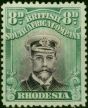 Rhodesia 1918 8d Deep Reddish Purple & Deep Blue Green SG268 Die IIIb Fine & Fresh MM (10) . King George V (1910-1936) Mint Stamps