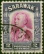 Sarawak 1934 $2 Bright Purple & Violet SG121 Fine Used. King George V (1910-1936) Used Stamps