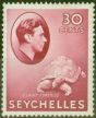 Collectible Postage Stamp from Seychelles 1938 30c Carmine SG142 Fine Mtd Mint