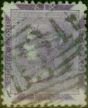 Valuable Postage Stamp Sierra Leone 1872 6d Reddish Violet SG3 Fine Used