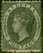 Valuable Postage Stamp St Lucia 1864 Black SG11 Fine Unused