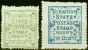 Valuable Postage Stamp from Sirmoor 1878-80 Set of 2 SG1-2 Fine Mtd Mint