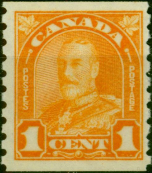 Canada 1930 1c Orange SG304 V.F MNH . King George V (1910-1936) Mint Stamps