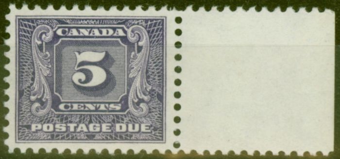 Valuable Postage Stamp from Canada 1931 5c Brt Violet SGD12 V.F Very Lightly Mtd Mint