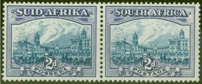 Collectible Postage Stamp from South Africa 1938 2d Blue & Violet SG58 V.F Lightly Mtd MInt
