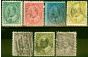Collectible Postage Stamp from Canada 1903 Set of 7 SG173-187 Good Used