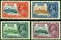 Rare Postage Stamp from Falkland Islands 1935 Jubilee Set of 4 SG139-142 Fine Lightly Mtd Mint