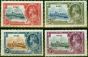 Rare Postage Stamp from Fiji 1935 Jubilee Set of 4 SG242-245 Fine Lightly Mtd Mint