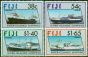 Rare Postage Stamp Fiji 1992 Shipping Set of 4 SG847-850 V.F MNH